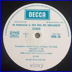 SOLTI WAGNER EX+ Der Ring Des Nibelungen 1st UK DELUXE WOODEN BOX SET 1-22