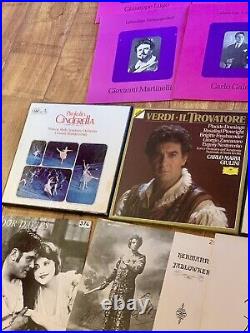 STUNNING ex NR MINT OPERA OPERATIC CLASSICAL VINYL collection 36 LPs Boxsets WOW