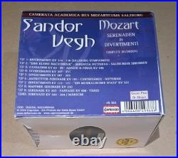 Sandor Vegh Mozart Serenaden Divertimenti 10 CD Set Boxed