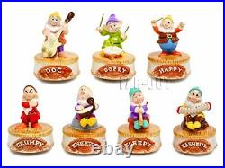 Schmid Disney Classic Figurine Seven Dwarfs 7 Pieces Set with Music Box Japan