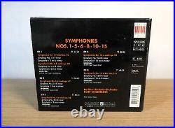Schostakowitsch Symphonies 1 5 6 8 10 15 Sanderling 5 CD Box Shostakovich