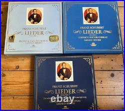 Schubert Complete Lieder Vols. 1-3 Fischer Dieskau DG 3 Box sets 29 LPs