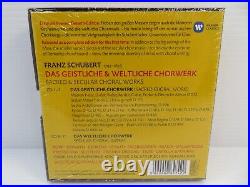 Schubert Das Chorwerk Sacred And Secular Choral Works 11 CD Boxset -Brand New