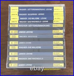 Sealed James Levine Wagner Der Ring Des Nibelungen / Dgg 14-cd Box Set Nos