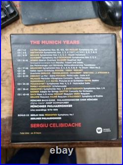Sergiu Celibidache The Munich Year's, Muncher Philharmoniker, 49CDS box Set