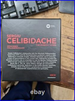 Sergiu Celibidache The Munich Year's, Muncher Philharmoniker, 49CDS box Set