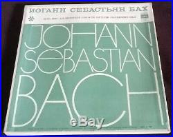 Shafran Bach 6 Suites For Solo Cello Melodiya Rare Audiophile Vinyl 3LP Box Set