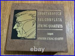 Shostakovich Complete String Quartets Borodin Quartet Victor Melodiya Japan OBI