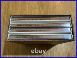 Shostakovich Complete String Quartets Borodin Quartet Victor Melodiya Japan OBI