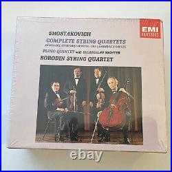 Shostakovich Complete String Quartets Borodin String Quartet (6 x CD) SEALED