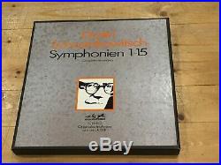 Shostakovich Complete Symphonies KONDRASHIN MRAVINSKY EURODISC MELODIYA 13LP BOX