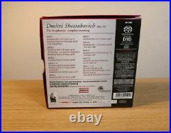 Shostakovich The Symphonies Dmitrij Kitajenko 12 SACD Box Set LIKE NEW 12 CD