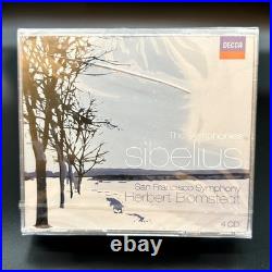 Sibelius THE SYMPHONIES Blomstedt Decca 4 CD Box Set SEALED RARE