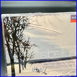 Sibelius THE SYMPHONIES Blomstedt Decca 4 CD Box Set SEALED RARE