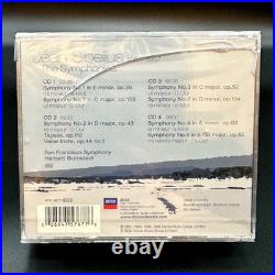 Sibelius THE SYMPHONIES Blomstedt Decca 4 CD Box Set SEALED RARE
