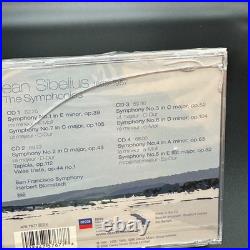 Sibelius THE SYMPHONIES Blomstedt Decca 4 CD Box Set SEALED RARE