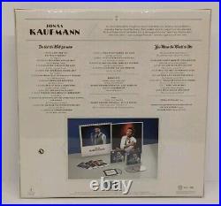 Signed JONAS KAUFMANN LTD ED 2XCD 2XDVD BOX SET Du Bist Die Welt Fur Mich SEALED