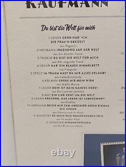Signed JONAS KAUFMANN LTD ED 2XCD 2XDVD BOX SET Du Bist Die Welt Fur Mich SEALED