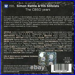 Smon Rattle and His Soloists, CBSO Years, 15 CD Box Set, Original Jackets