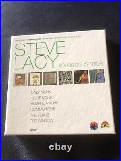 Steve Lacy 6-CD boxset Solos, Duos, Trios RARE Complete remastered