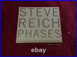 Steve Reich Phases 5 x CD Box Set Minimalist Moden Classical EXCELLENT COND