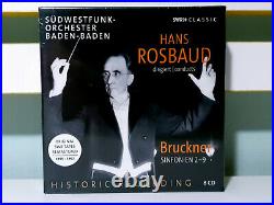 Sudwestfunk orchester baden baden Hans Rosbaud BRUCKNER SINFONIEN 2-9
