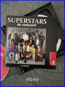 Superstars In Concert Cd Various Artists 3 Disc Set Various Artists CD Album
