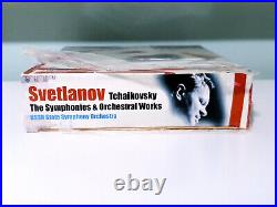 Svetlanov Tchaikovsky The Symphonies & Orchestral Works! 6 CD Box Set