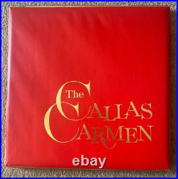 THE CALLAS CARMEN 3 LP DELUXE BOX, French NTOO, Pretre, HMV DAN 143-5