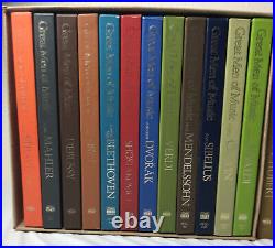 TIME LIFE GREAT MEN OF MUSIC Lot of 30 Boxes, 4 tapes each, 120 Tapes Total