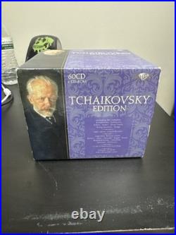 Tchaikovsky Edition 60 CD + CD-ROM Box Symphonies Concertos Brilliant