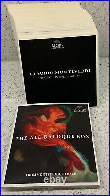 The All-Baroque Box From Monteverdi to Bach (50 CDs, Archiv Produktion) Limited