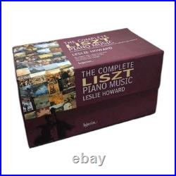 The Complete LISZT Piano Music Leslie Howard Box Set 98 CDs + Book A6