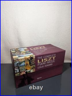 The Complete LISZT Piano Music Leslie Howard Box Set 98 CDs + Book A6