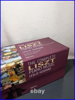 The Complete LISZT Piano Music Leslie Howard Box Set 98 CDs + Book A6