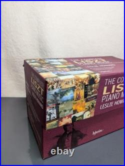 The Complete LISZT Piano Music Leslie Howard Box Set 98 CDs + Book A6
