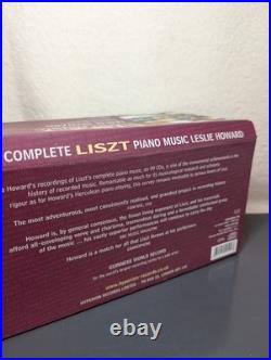 The Complete LISZT Piano Music Leslie Howard Box Set 98 CDs + Book A6