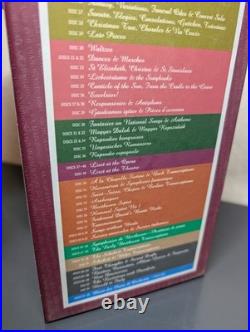 The Complete LISZT Piano Music Leslie Howard Box Set 98 CDs + Book A6