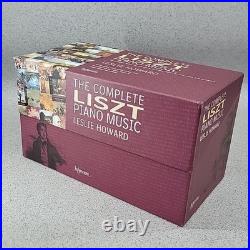 The Complete LISZT Piano Music Leslie Howard Complete Box Set 98 CDs & Book