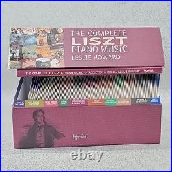 The Complete LISZT Piano Music Leslie Howard Complete Box Set 98 CDs & Book