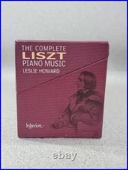 The Complete LISZT Piano Music Leslie Howard Complete Box Set 98 CDs & Book