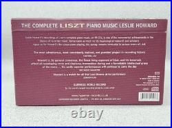 The Complete LISZT Piano Music Leslie Howard Complete Box Set 98 CDs & Book