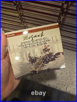 The Complete Mozart Philips All 180 CD 45 Box Set Rare, With 1932 Mozart Book