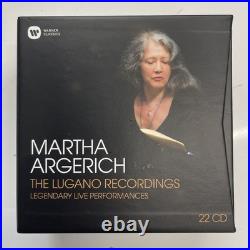 The Lugano Recordings by Martha Argerich (22 x CD Set 2018 Warner Classics)