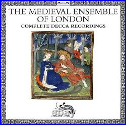 The Medieval Ensemble Of London The Complete L'Oiseau-Lyre Recordin (NEW 14CD)