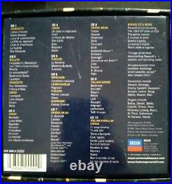 The Pavarotti Edition CD Boxed Set 2001 10 CD's with bonus CD & book Decca 750min