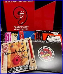 The Rolling Stones PAPER SLEEVE LIVE COLLECTION SHM-CD BOX Set Harajuku RS NO. 9