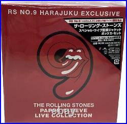 The Rolling Stones PAPER SLEEVE LIVE COLLECTION SHM-CD BOX Set Harajuku RS NO. 9