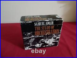 The Study of Orchestration Samuel Adler 5 CD Box Set NORTON 1989 OOP