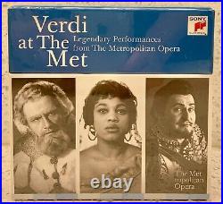VERDI AT the MET Legendary Performances from the Metropolitan Opera (20 CDs)
